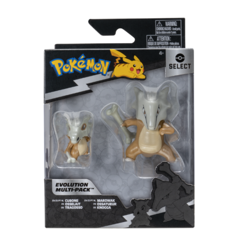 Pokemon Evolution set figura Cubone i Marowak - Slika 3