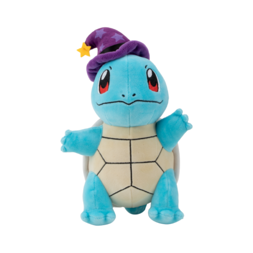 Pokemon plišana igračka blagdanski Squirtle s kapom, 20 cm - Slika 1