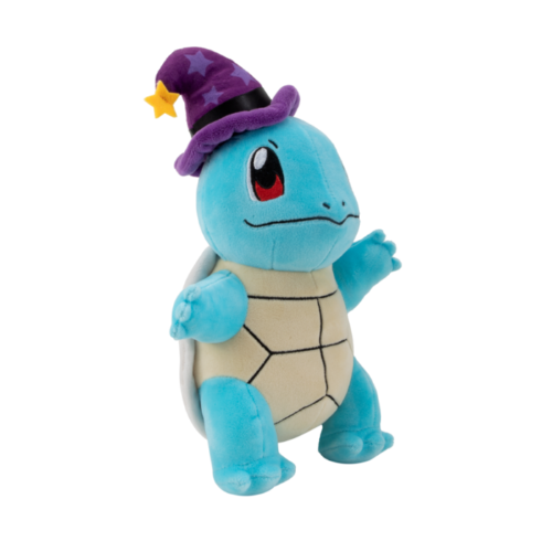 Pokemon plišana igračka blagdanski Squirtle s kapom, 20 cm - Slika 2
