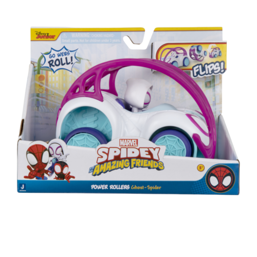 Spidey igračke Power rollers Ghost Spider vozilo - Slika 4