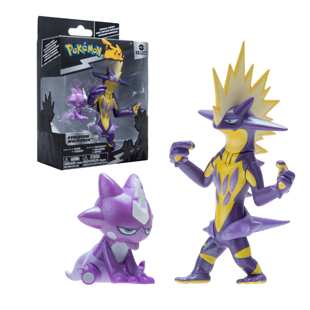 Pokemon deluxe akcijske figure Toxel i Toxtricity set