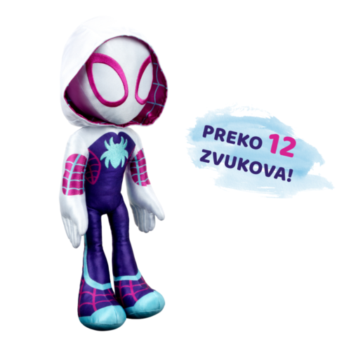 Spidey dječja interaktivna igračka Ghost Spider 40 cm - Slika 3