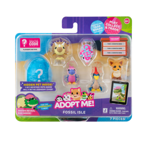 Adopt Me igračke Otok fosila set s figuricama 6pk - Slika 7
