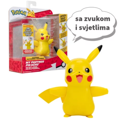 Pokemon interaktivna igračka Moj prijatelj Pikachu, sa zvukom - Slika 1