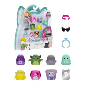 Squish-a-longs mini figure set Na plaži 8pk Squishmallows - Slika 9