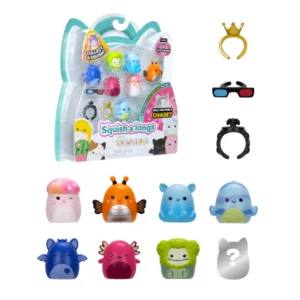 Squish-a-longs mini figure set U kinu 8pk Squishmallows - Slika 7
