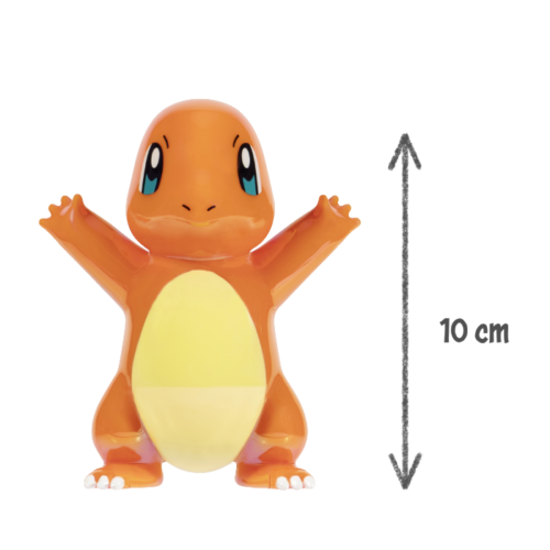 Pokemon kolekcionarska figura posebnog sjaja Charmander, 8 cm - Slika 2