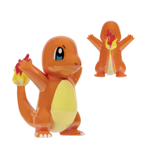 Pokemon kolekcionarska figura posebnog sjaja Charmander, 8 cm - Slika 3