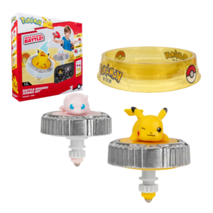 Pokemon set za dvoboje s arenom Pikachu i Mew Battle Spinner 2pk