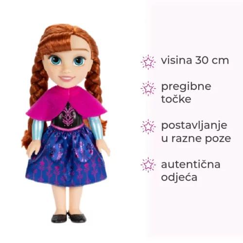 Disney Frozen velika lutka Anna S2, 30 cm - Slika 2