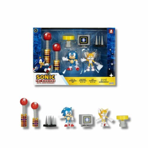 Sonic diorama s figuricom 6 cm - Slika 2