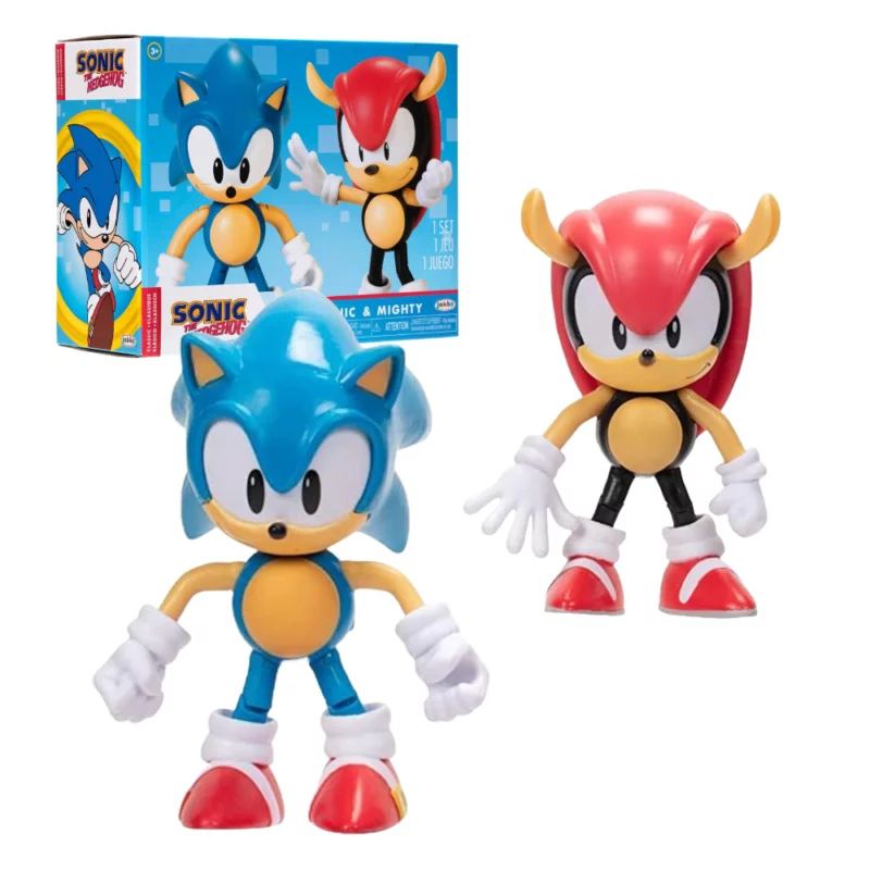 Sonic set figurica Classic Sonic i Mighty Sonic 2pk