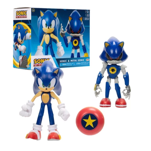 Sonic set figurica Modern Sonic i Metal Sonic 2pk - Slika 1