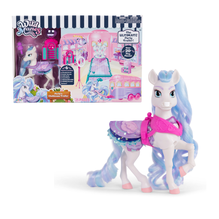 Wild Manes set za igru Zabava s Perlom luksuzni set s dodacima