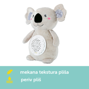Moonlight Buddiezzz interaktivni plišanci Koala, s bijelim šumom, melodijama i svjetlom - Slika 3