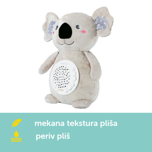 Moonlight Buddiezzz interaktivni plišanci Koala, s bijelim šumom, melodijama i svjetlom - Slika 3