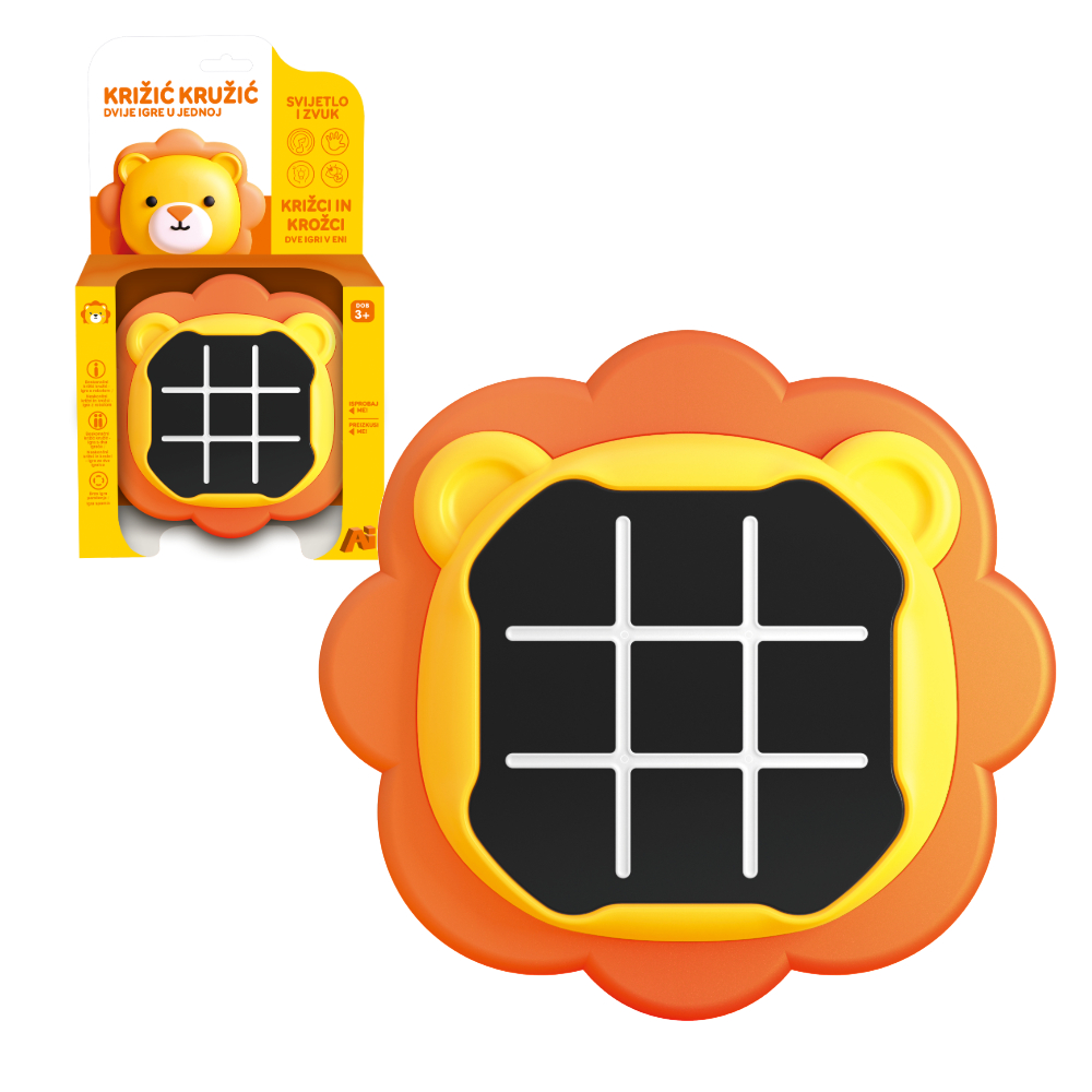 Križić Kružić elektronska igra za dijete Lav