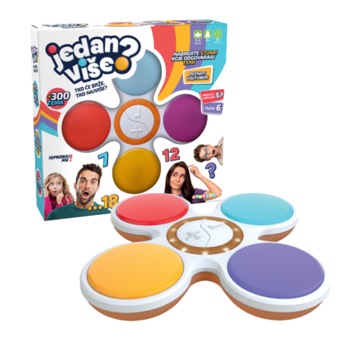 Obiteljska društvena igra Jedan više 2025. - Slika 1