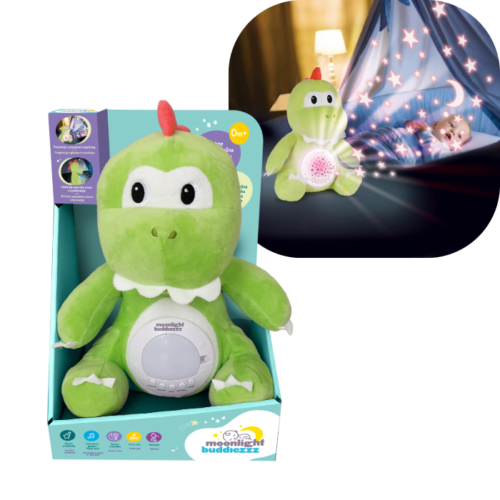 Moonlight Buddiezzz prošireno izdanje 3u1 igračka za mame i bebe, dinosaur - Slika 1