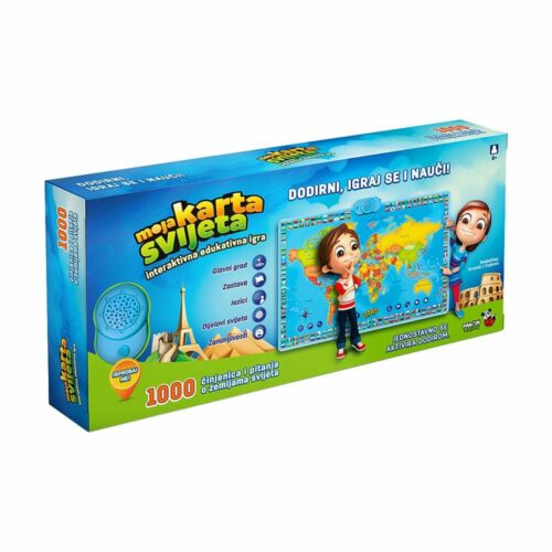 Edukativna društvena igra My Map - Moja karta svijeta - Slika 1