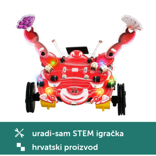 CircuitMess STEM dječje igračke Dusty robot za početnike - Slika 2
