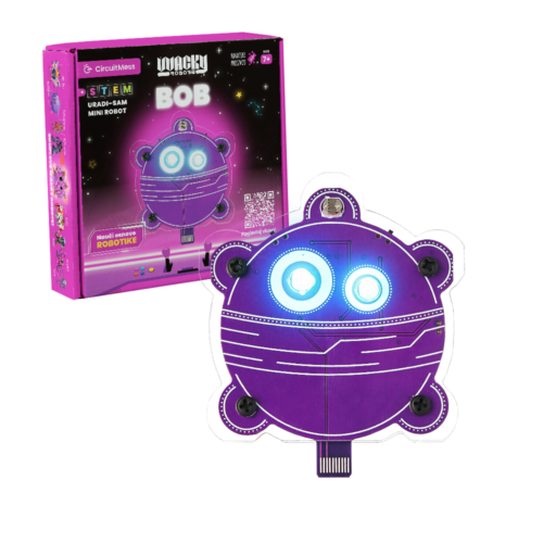 CircuitMess STEM dječje igračke Bob robot za početnike - Slika 1