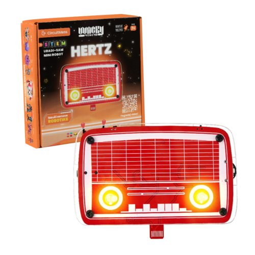 CircuitMess STEM dječje igračke Hertz robot za početnike - Slika 1
