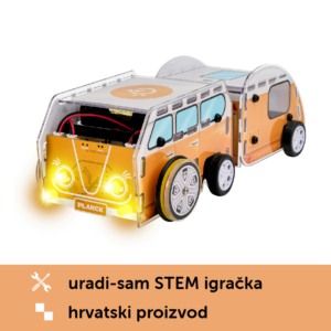 CircuitMess STEM dječje igračke Planck robot za početnike - Slika 2