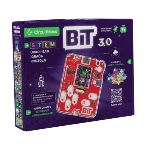 CircuitMess STEM dječje igračke BIT 3 edukativna igraća konzola - Slika 6