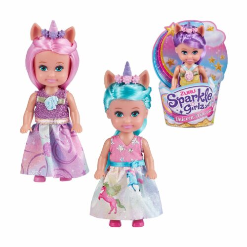 Sparkle Girlz Unicorn Princess lutka 12cm - Slika 1