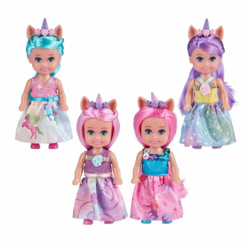 Sparkle Girlz Unicorn Princess lutka 12cm - Slika 4
