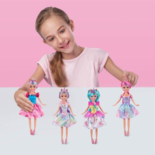 Sparkle Girlz Unicorn Princess lutka 27cm - Slika 6