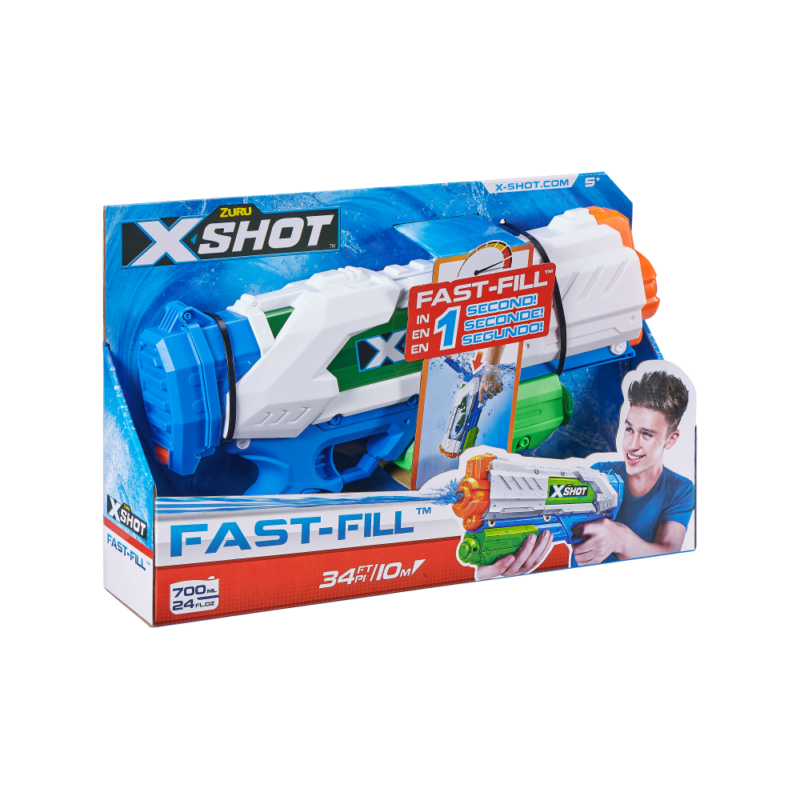 X-Shot dječje igračke na vodu | Brzopunjiva puška na vodu medium