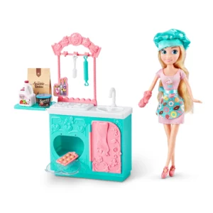 Sparkle Girlz Kuharica set za igru, lutka 27 cm - Slika 2