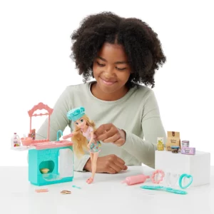 Sparkle Girlz Kuharica set za igru, lutka 27 cm - Slika 3