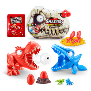 Smashers set za maštovitu igru Mini T-Rex s dvije dino figure - Slika 2