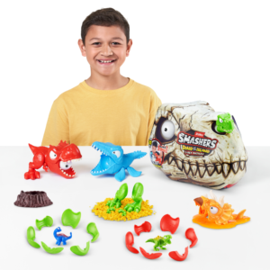 Smashers set za maštovitu igru Mini T-Rex s dvije dino figure - Slika 5