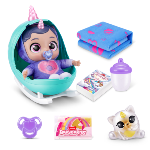 Babycorns lutka s kolijevkom velika, visina 30 cm - Slika 2