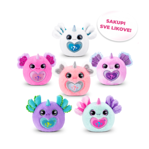 Rainbocorns Axolotlcorn jaje iznenađenja s 10 dodataka - Slika 4