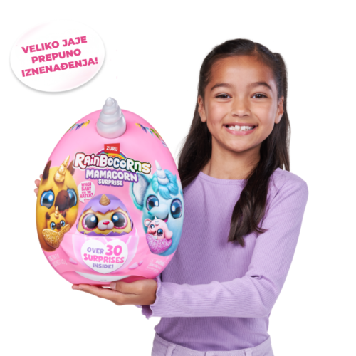 Rainbocorns Mamacorn veliko jaje iznenađenja s 30 dodataka - Slika 6
