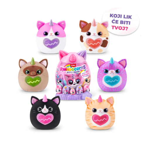 Rainbocorns veliko jaje iznenađenja s plišancem KittyMania - Slika 4