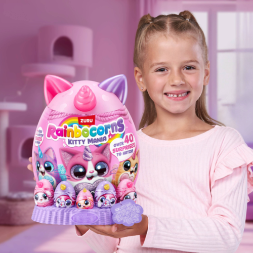 Rainbocorns veliko jaje iznenađenja s plišancem KittyMania - Slika 5
