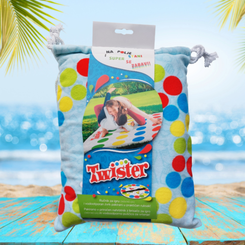 Ručnik za plažu društvena igra Twister - Slika 4