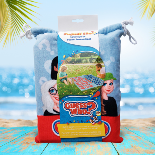 Ručnik za plažu društvena igra Pogodi tko? - Slika 1