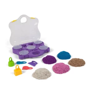 Kinetički pijesak set za igru Kovčežić s pet boja pijeska - Slika 2