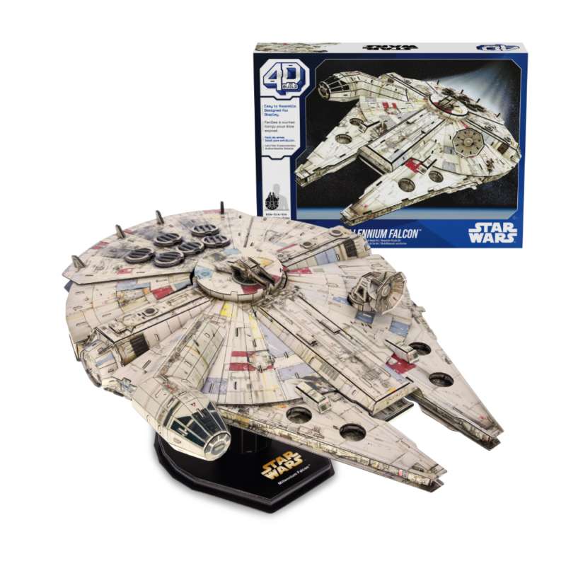 Star Wars 4D slagalica Millenium Falcon