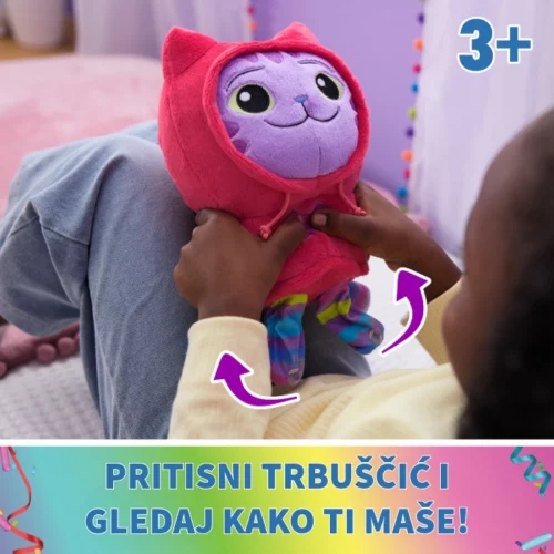 Gabby's Dollhouse DJ Catnip plišana igračka 25 cm - Slika 2