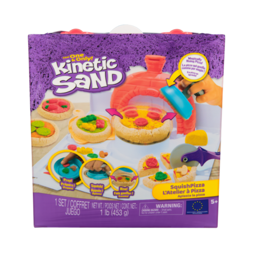 Kinetički pijesak Squishpizza set za igru - Slika 6