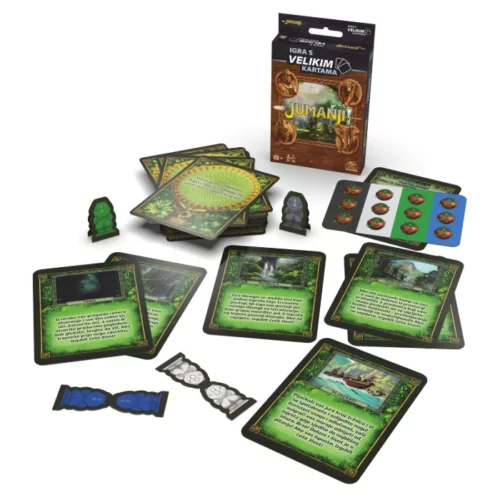 Jumanji društvena igra s kartama, na hrvatskom jeziku - Slika 4