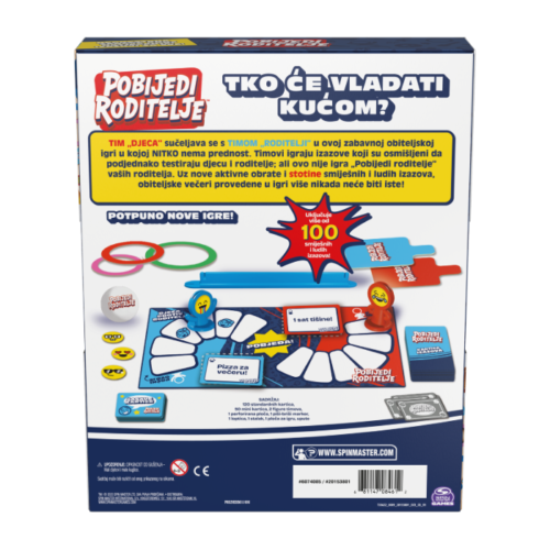 Pobijedi roditelje društvena igra - prošireno izdanje - Slika 5